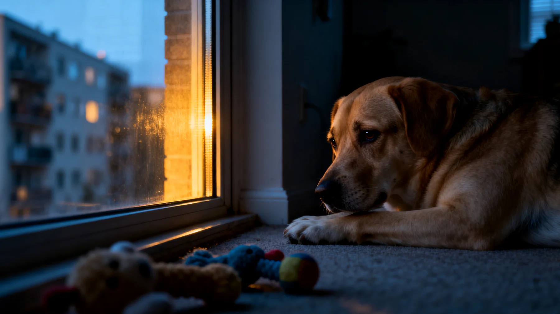 Viele Hunde, die ausschließlich in der Wohnung gehalten werden, leiden unter Bewegungsmangel und unzureichender geistiger Auslastung, was zu Verhaltensproblemen, Unruhe und gesundheitlichen Beschwerden führen kann."