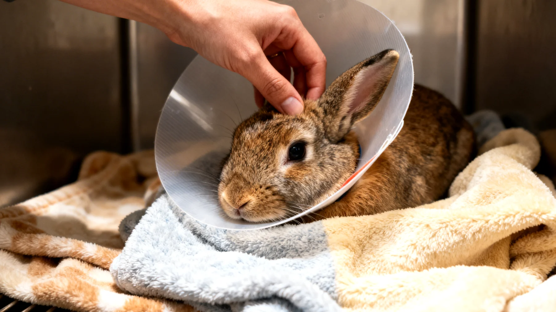 Kaninchen benötigen nach der Kastration besondere Pflege und Überwachung, um Komplikationen zu vermeiden und eine schnelle Genesung zu gewährleisten"